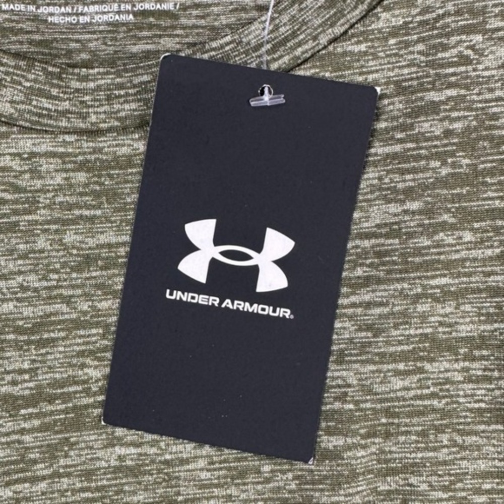 Under Armour Mens The Tech Tee XL Green Crewneck Short Sleeve T-Shirt Logo NEW